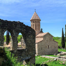 Руины Икалтойской академии